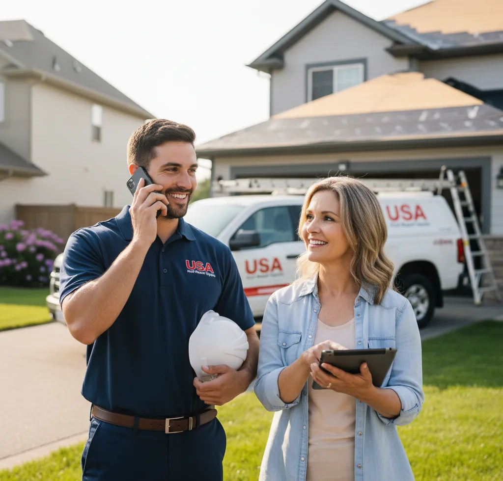 USA Roof Repair Experts customer support in Cohoes